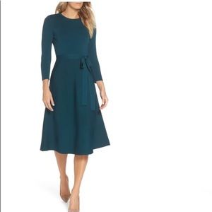 Eliza J Fit & Flare Sweater Dress